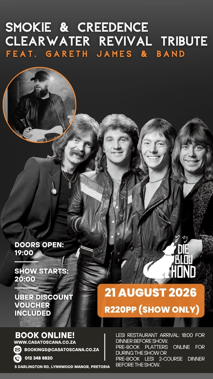 Smokie &amp; CCR with Gareth James Band