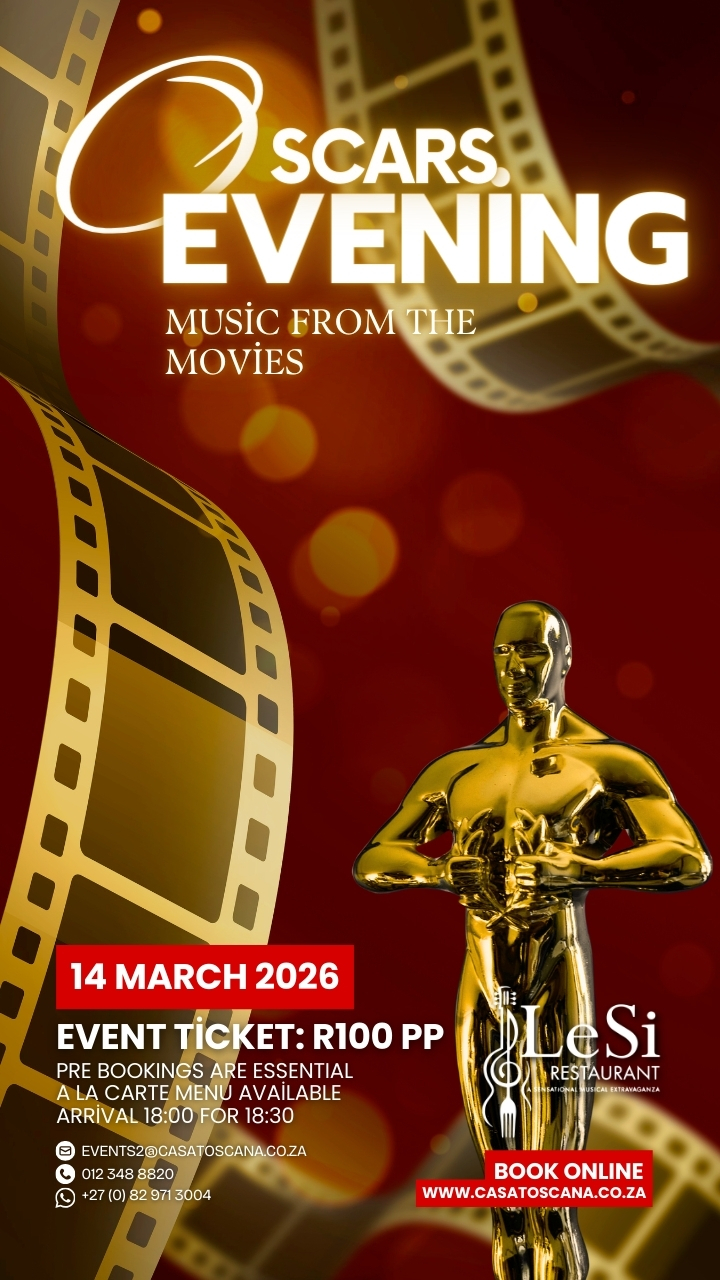 Oscars evening with Singing Waiters