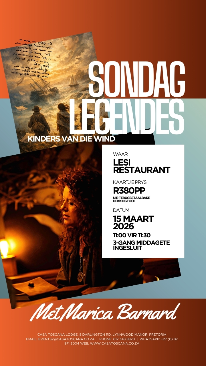 Sondag Legendes met Marica Barnard - Kinders van die Wind