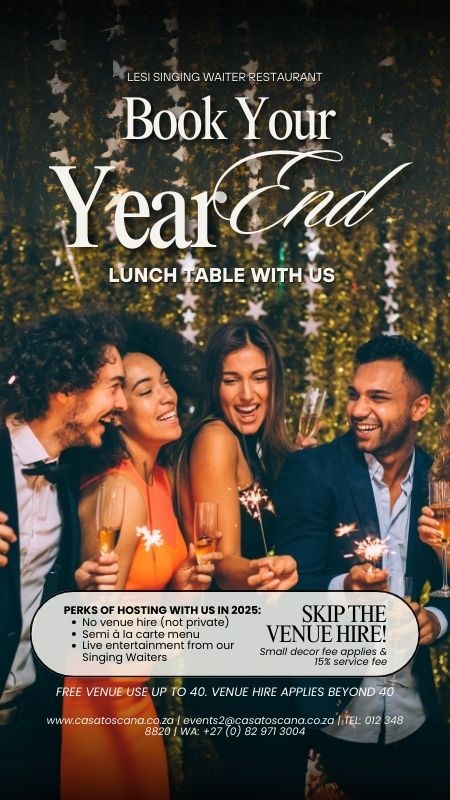 Year End Lunch functions