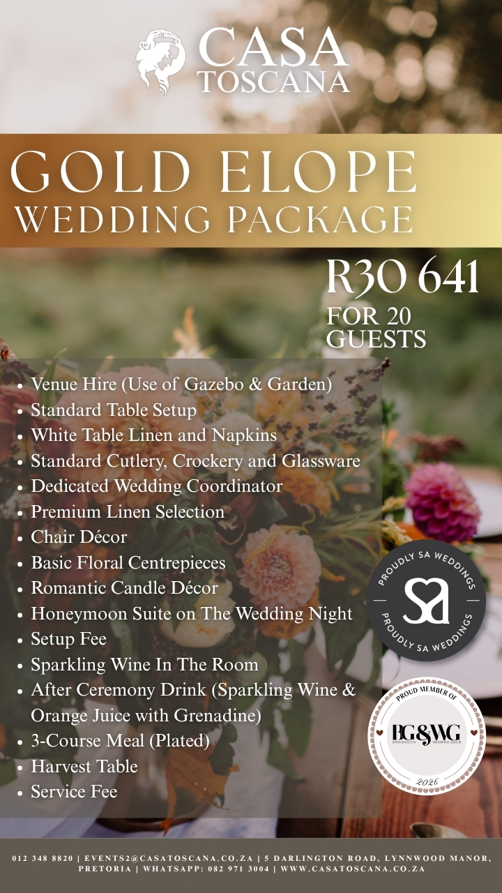 Elope Weddings - Gold