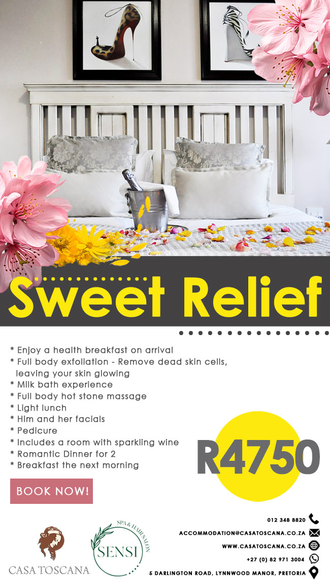 Sweet Relief Escape Package